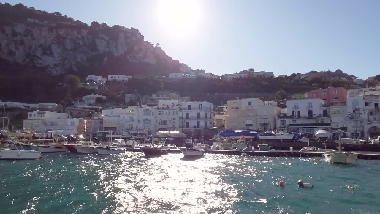 Beautiful Marina in Capri, Italy