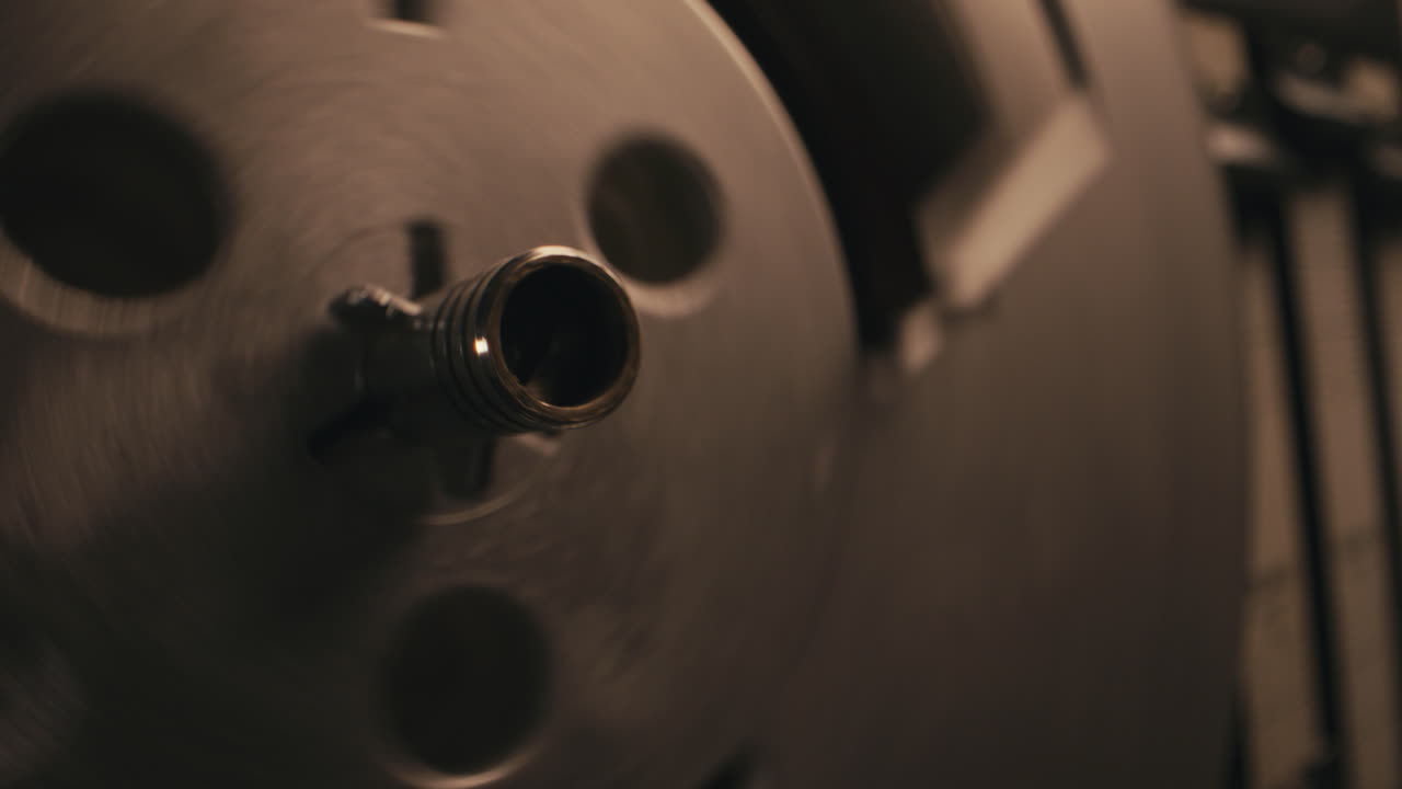 A vintage tape recorder