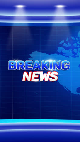 breaking news broadcast studio background