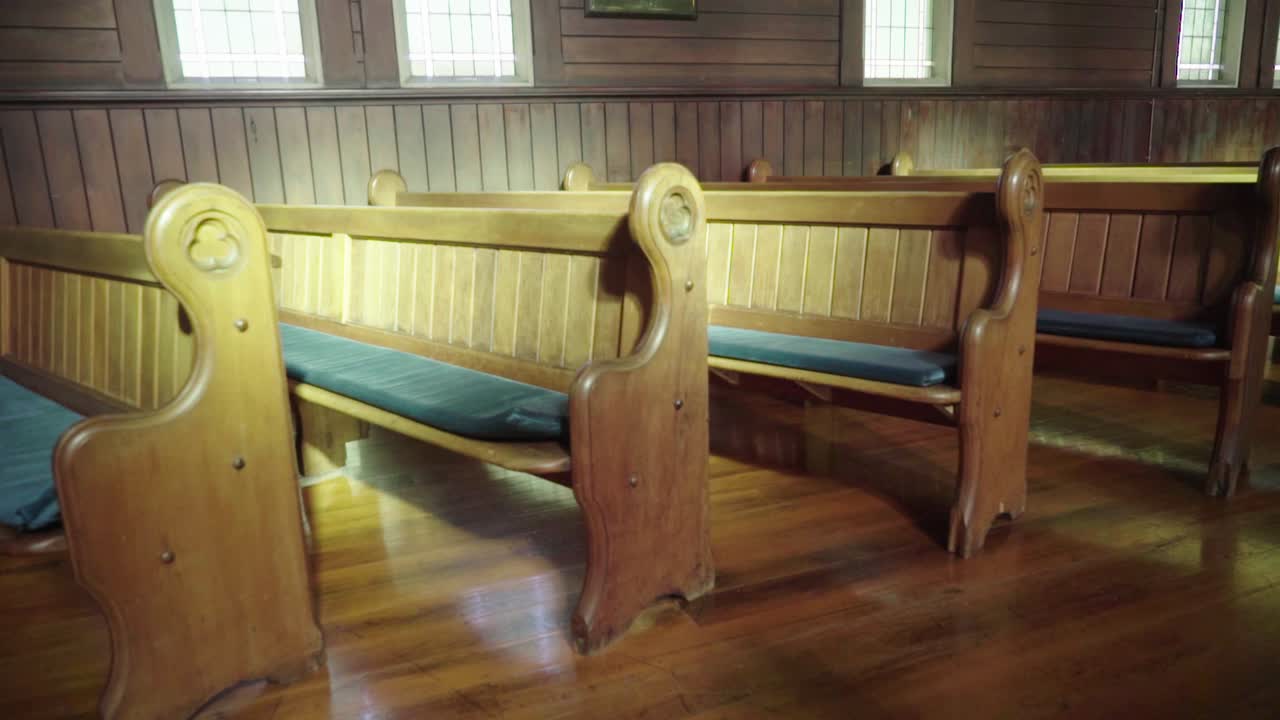 timelapse_church 오후의 벤치 라이트