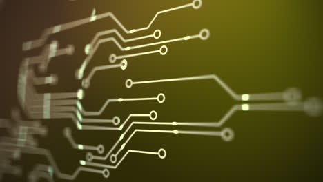 Lines-spreadling-from-the-center-are-led-by-bright-points.-They-create-a-concept-of-a-circuit-board-on-a-dark-background.-It-may-represent-electronic-connections,-communication,-futuristic-technology.