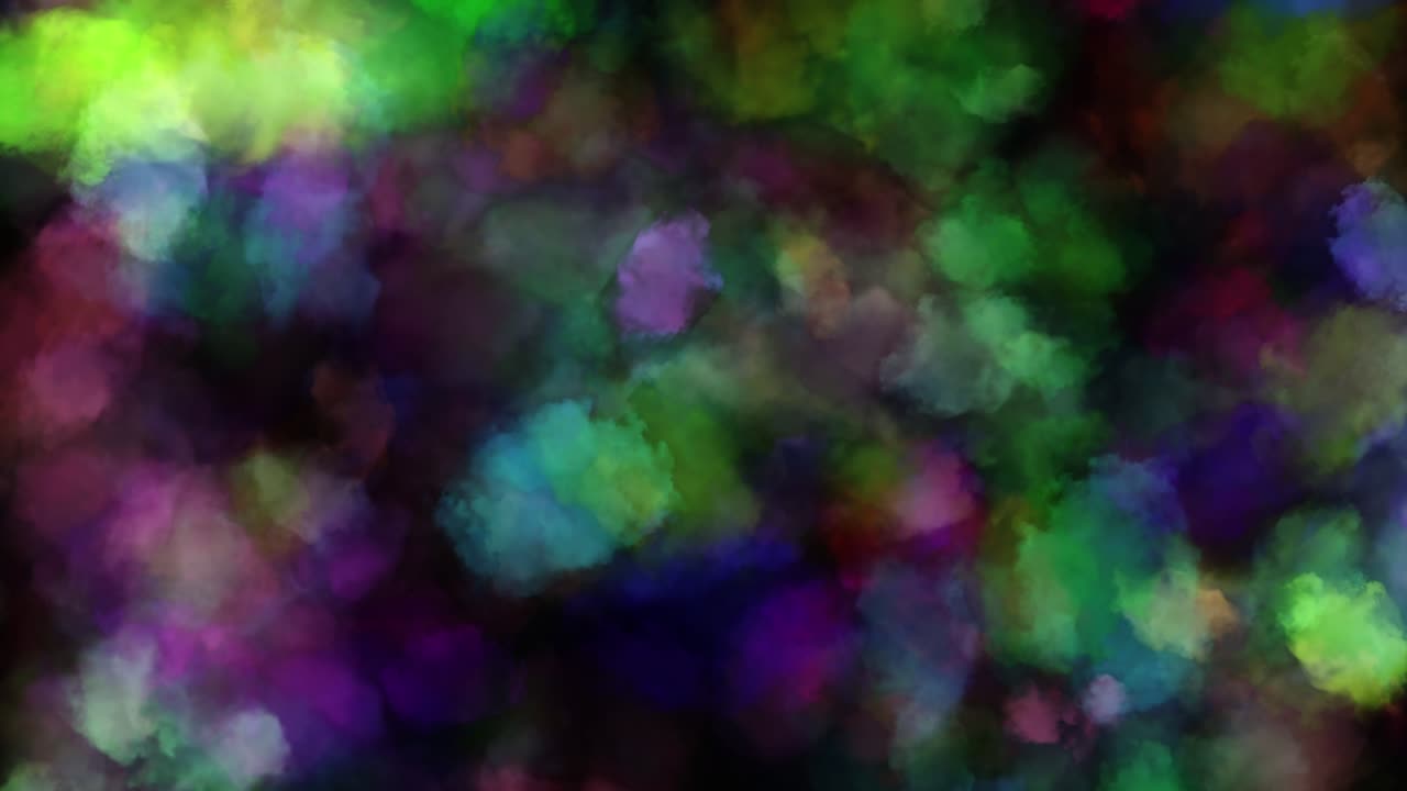 Abstract Colorful Paint Splashes