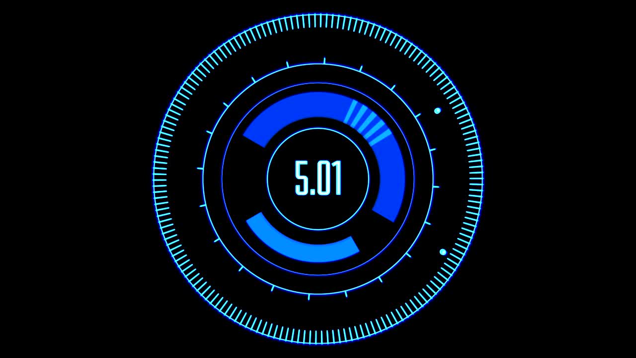 display blu a testa alta con numeri, cifre su sfondo nero, concetto di tecnologia per la navigazione