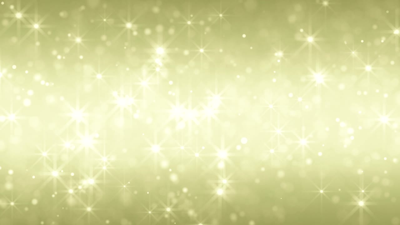 황금색 별과 입자 배경