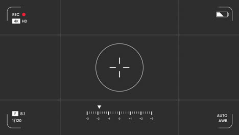 Bewegungsgrafik-Des-Handgezeichneten-Rec-Interface-Hintergrunds