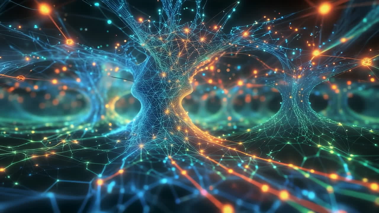 Abstract Digital Neural Network Connections