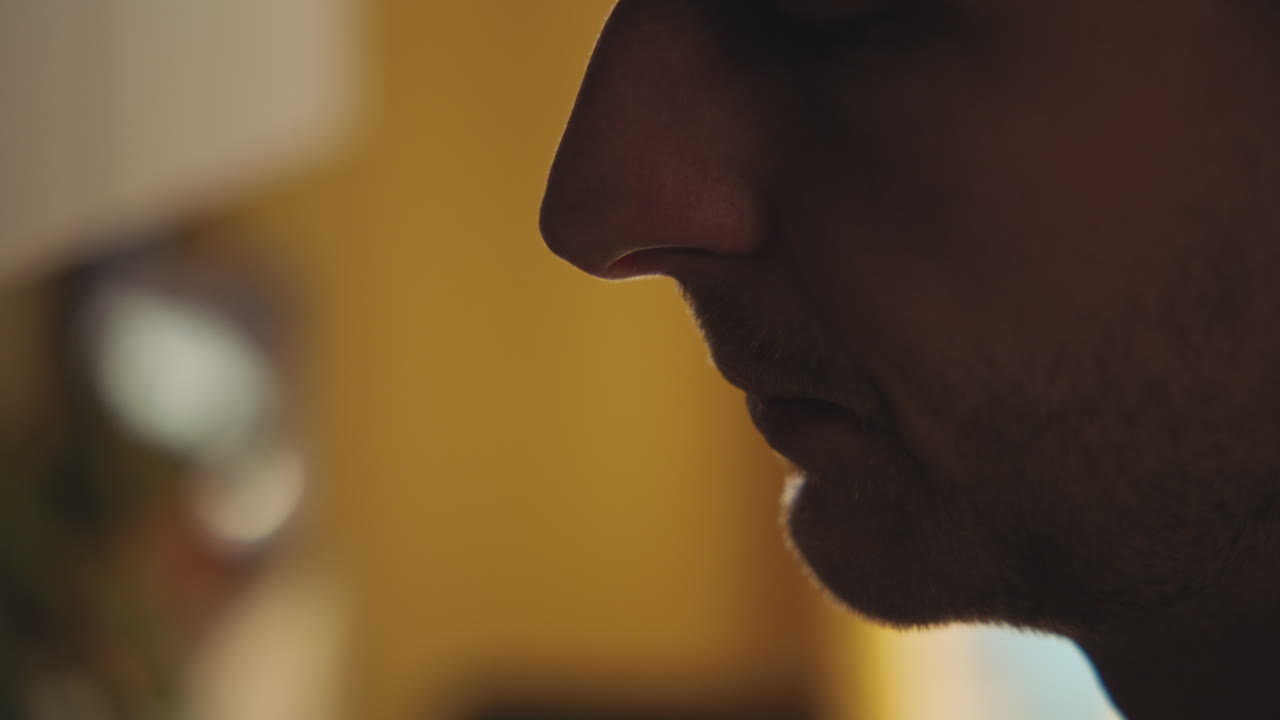 Profile View of a Man