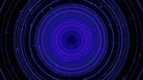 abstracto círculos azules y púrpuras patrón fondo