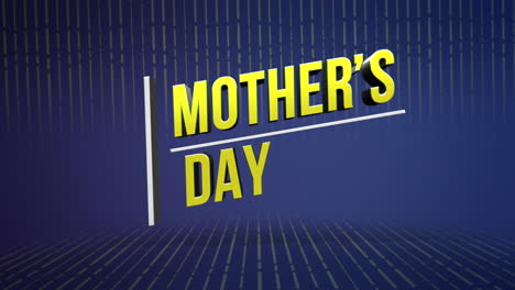 happy mothers day celebrate with a stylish banner