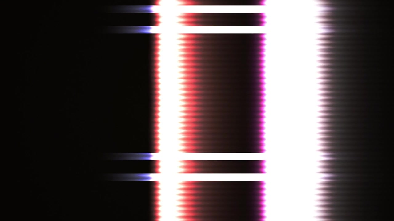 Abstract Motion Background with Glowing Red and White Vertical Light Bars