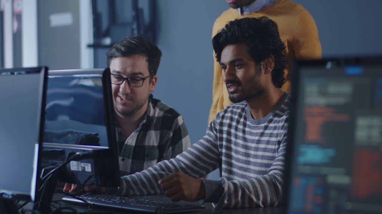 Diverse Team Collaborating on a Project