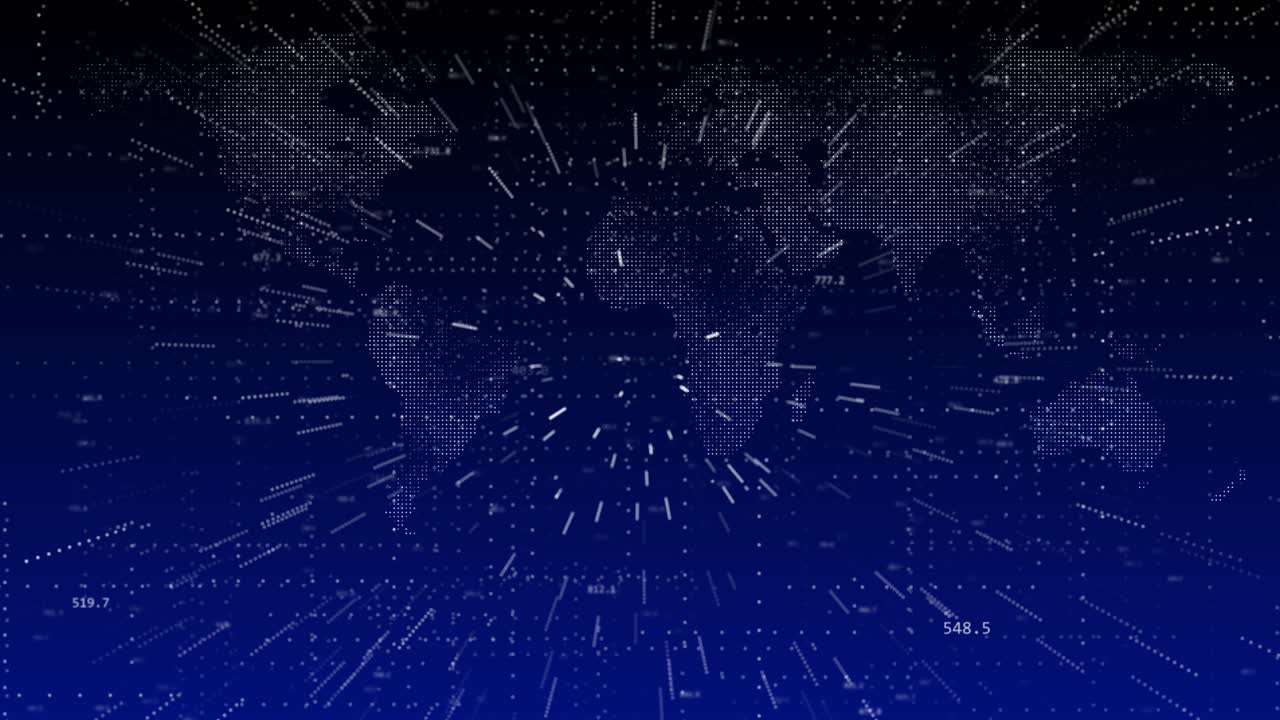 Global Data Network Visualization