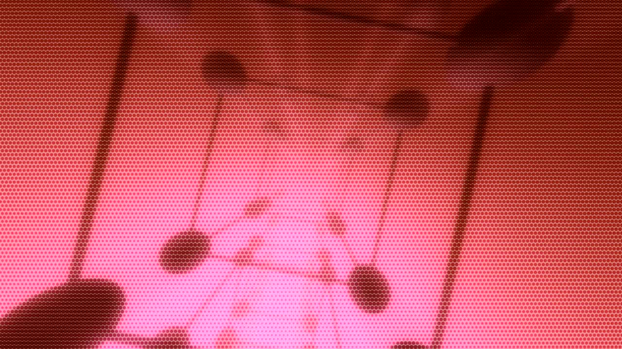 fondo de movimiento que muestra el punto de vista en primera persona volando a través de túneles digitales abstractos futuristas