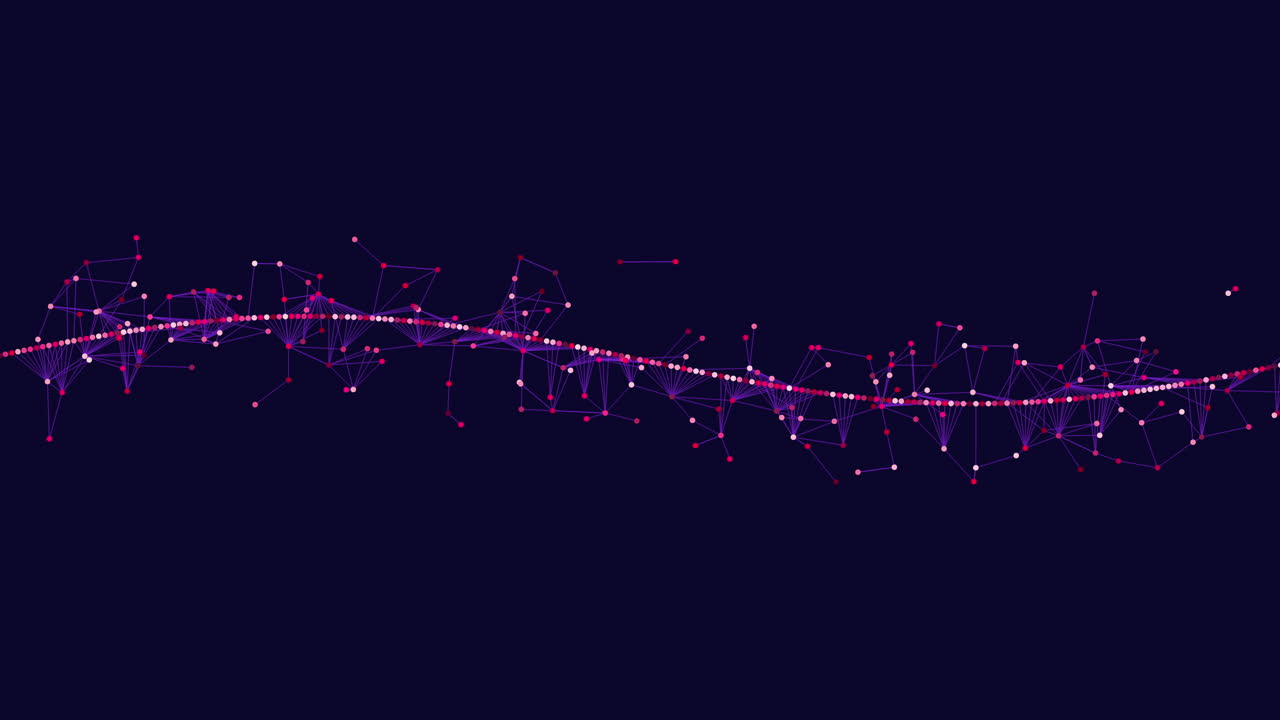 점이 있는 보라색 선은 매혹적인 선형 패턴입니다.