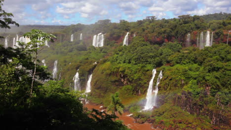 the beautiful iguacu waterfall