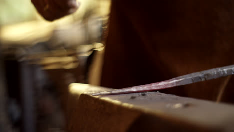 blacksmith at work