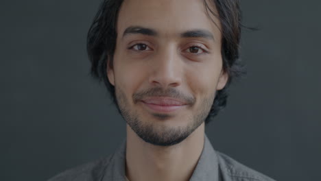 portrait of a smiling man