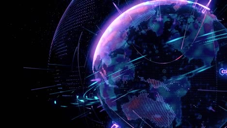 Fondo-De-Comunicación-Global-Representado-Por-Animación-Digital-De-La-Tierra-Girando-Con-Espacio-De-Copia