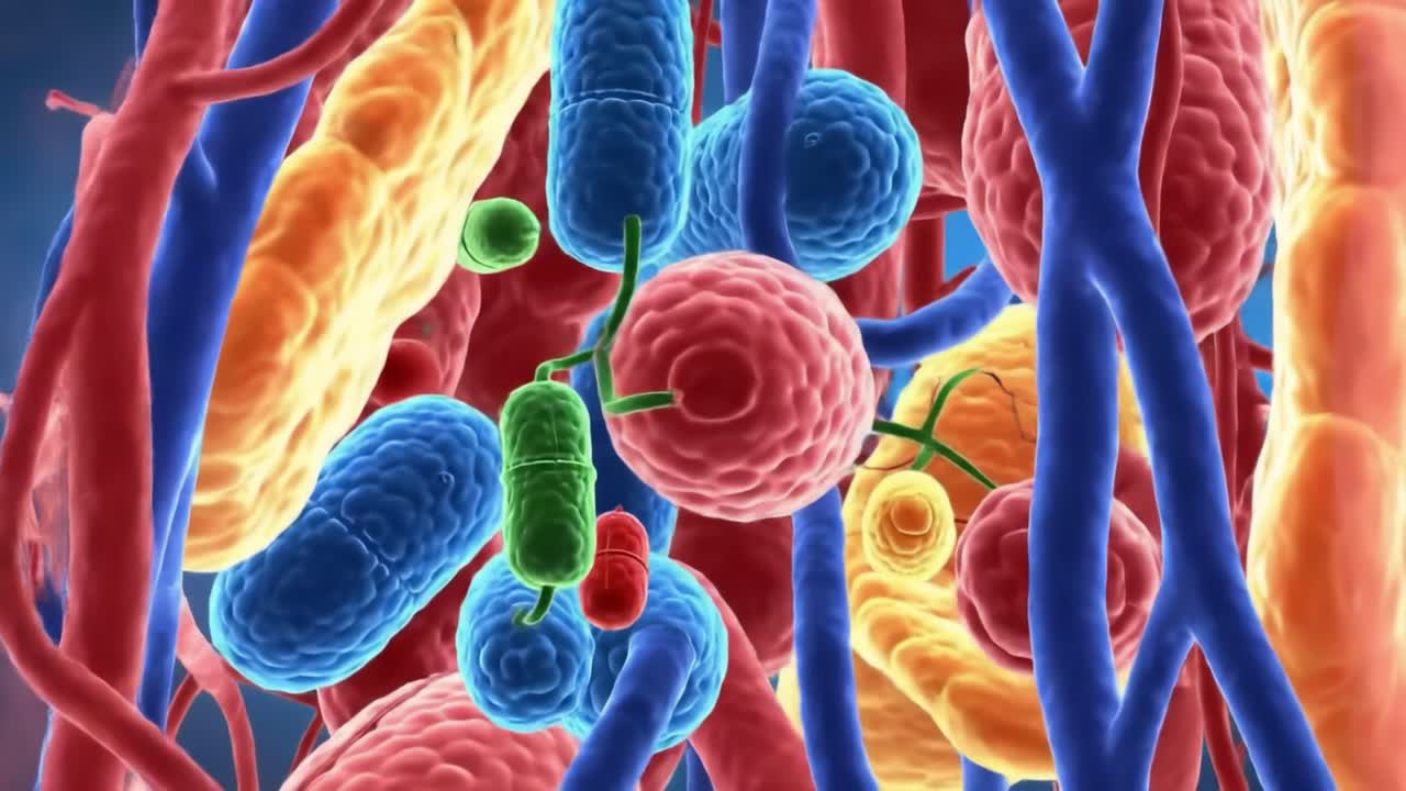 Exploring the Intricate Interplay of Cells and Vessels: A Close-Up on the Human Circulatory System and Its Microscopic Elements