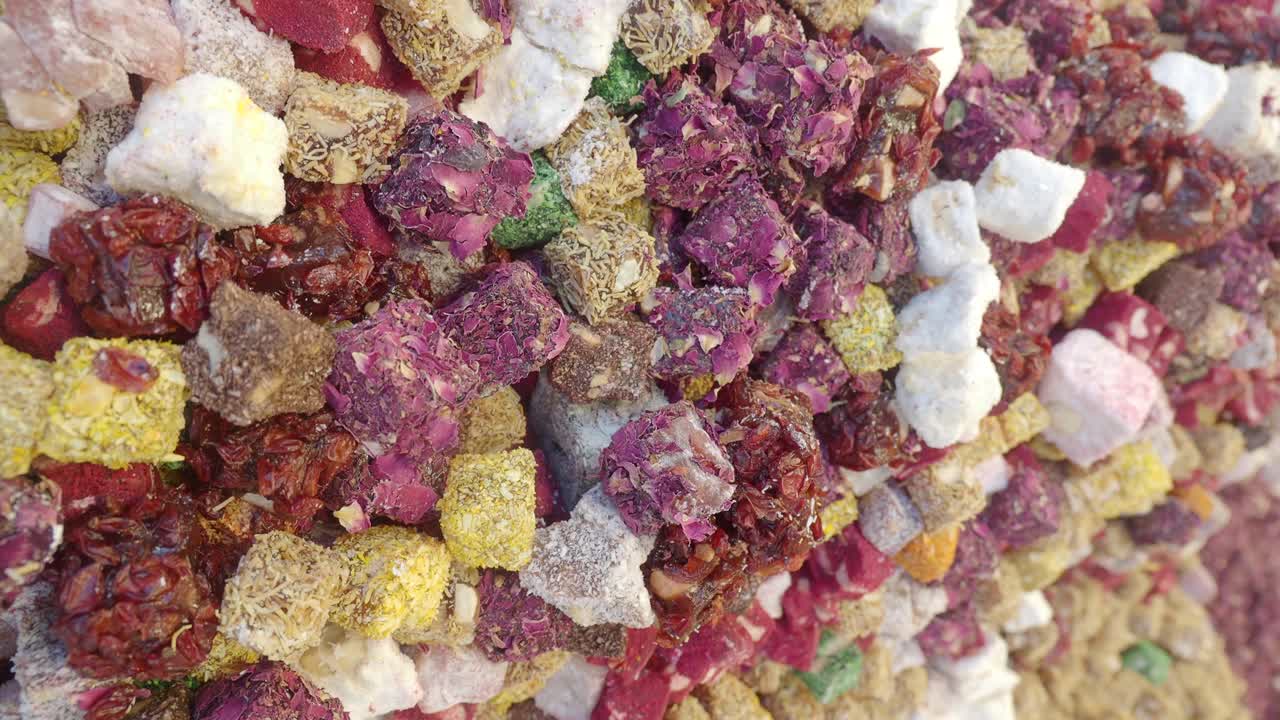 куча красочных турецких наслаждений