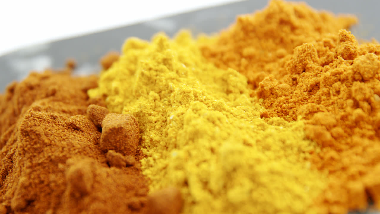 Various type of spices 4k