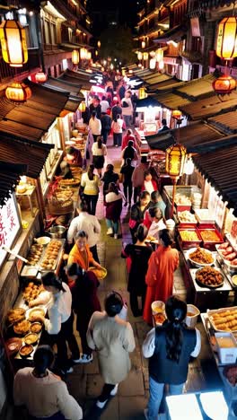 night market in a chinese city