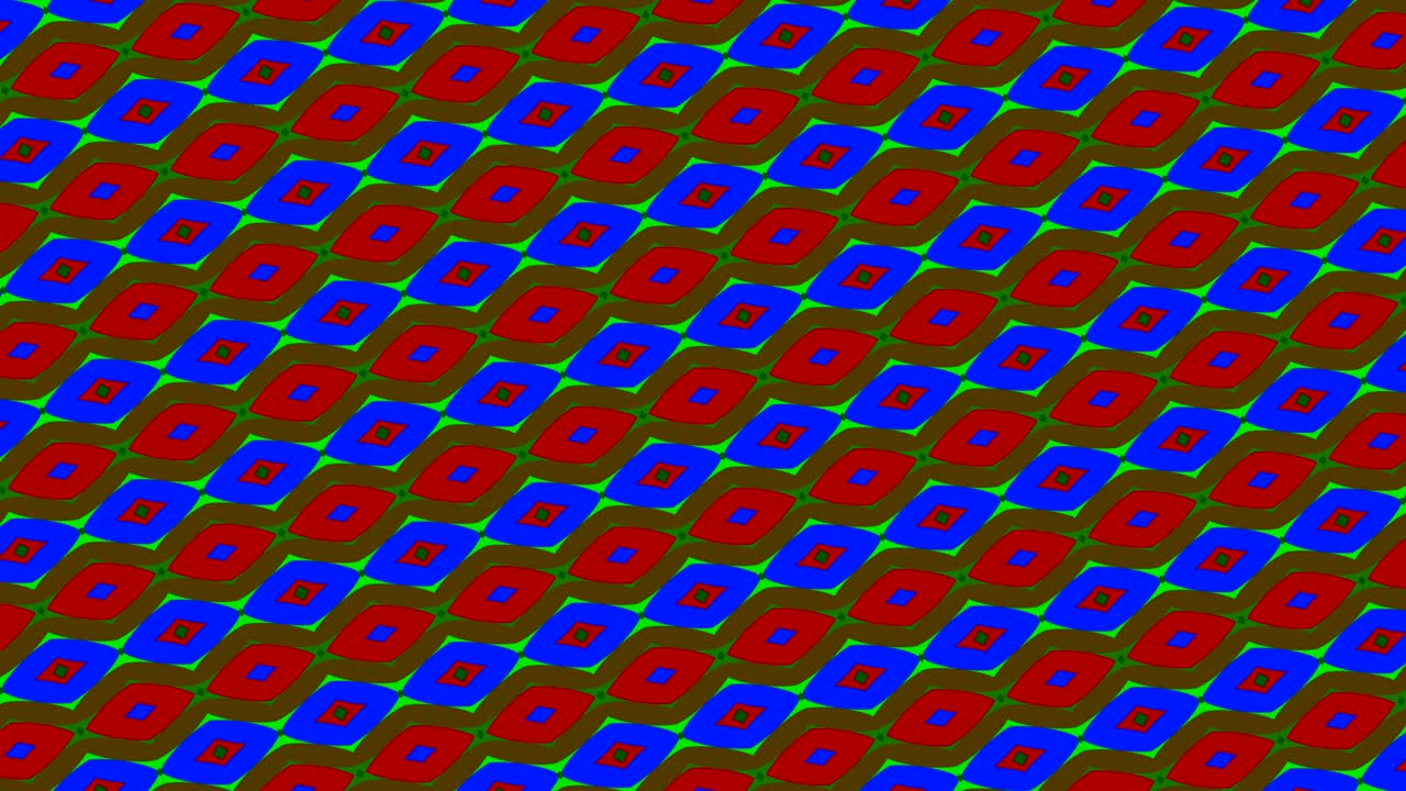 patrón gráfico que cambia de color a medida que gira hacia la izquierda