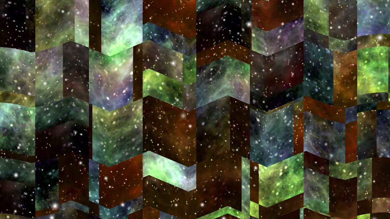 animación abstracta, fondo líquido, hermosa película de pintura digital, película de fondo abstracta, animación caleidoscopio video de stock