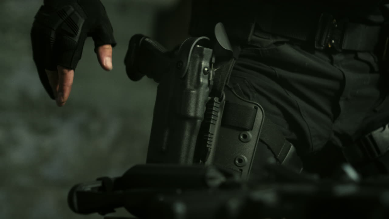 Security Officer with Weapon