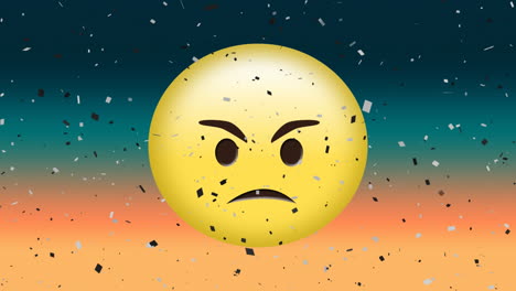 angry face emoji