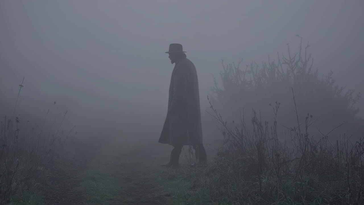 Mysterious Figure in the Fog
