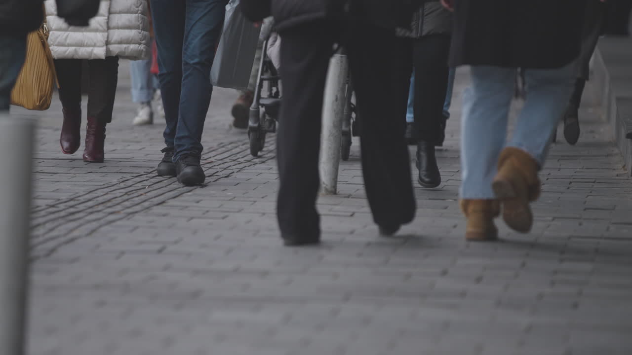 도시 거리 장면