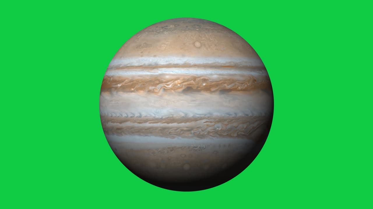 4k юпитер планета зеленый экран, юпитер в космосе, зеленый экраны юпитер, 3840 x 2160 юпитер планеты зеленый екран