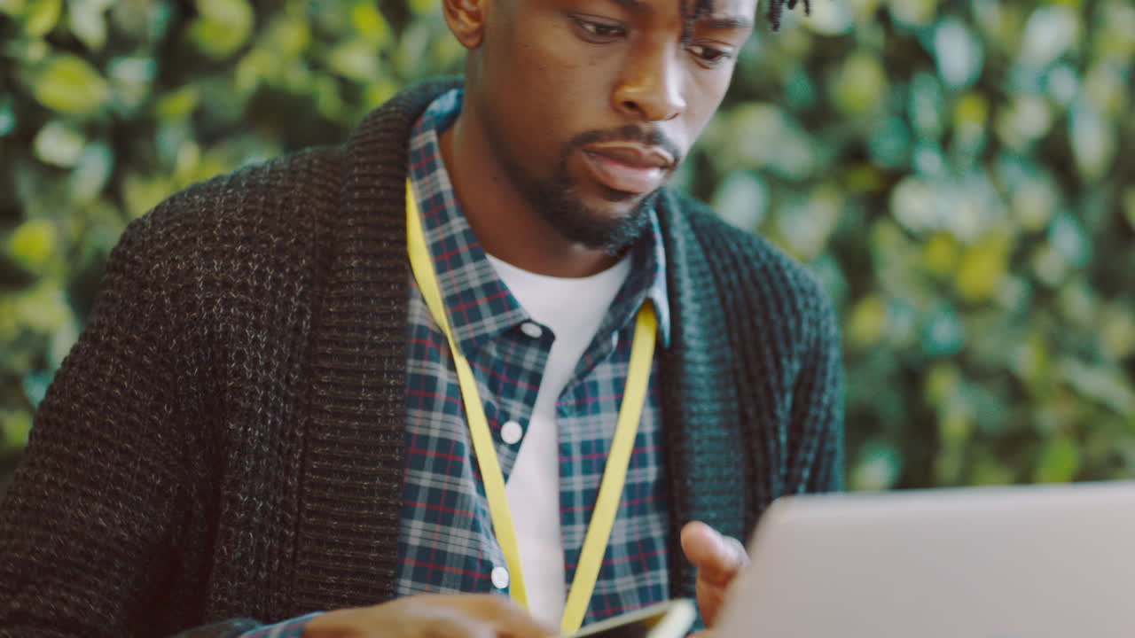 Black man, creative design