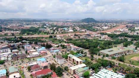 Shot-of-FCT-Abuja,-federal-capital-territory-of-Nigeria