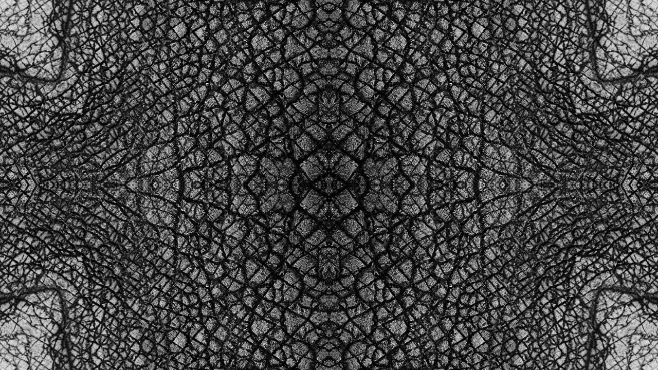 simetría del asfalto en movimiento