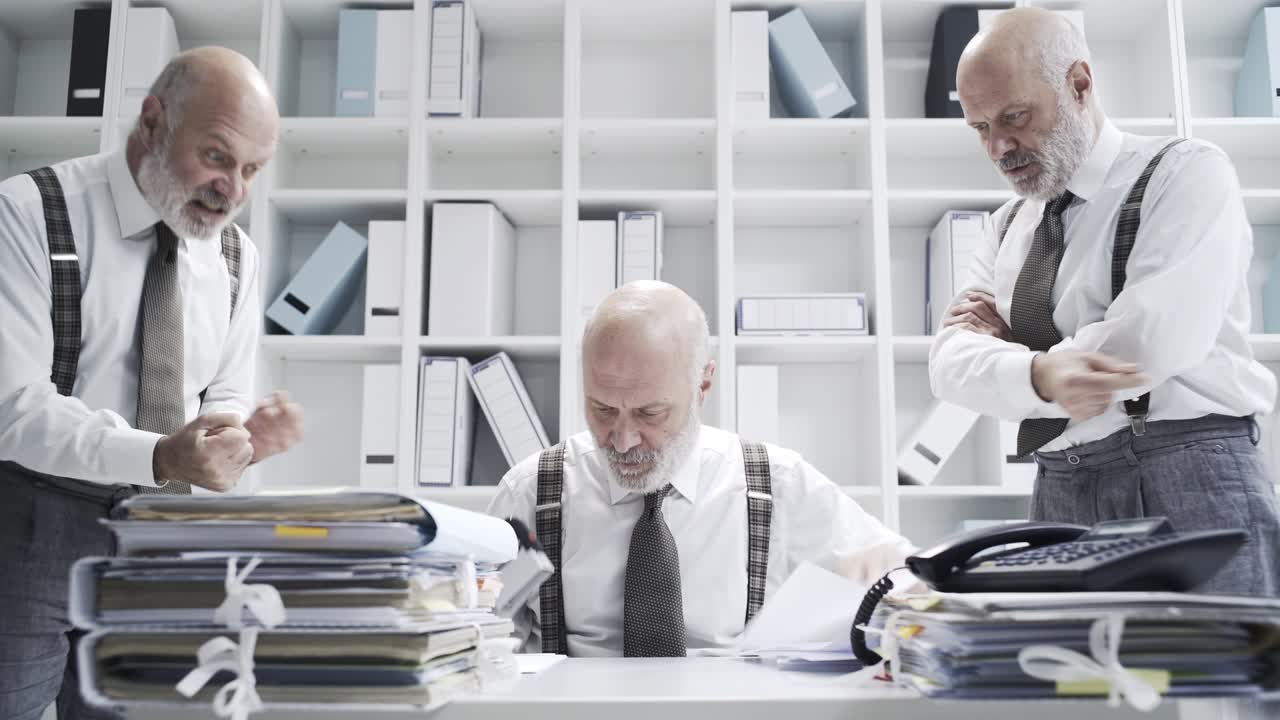 Business executive and his multiple personalities