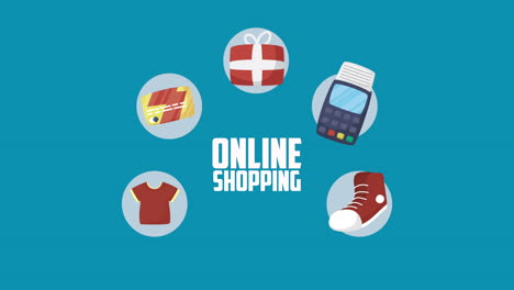 online shopping illustration