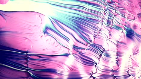 4k abstract paint ripples.