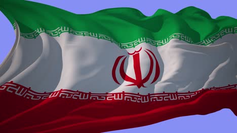 flag iran alpha loop 4k.