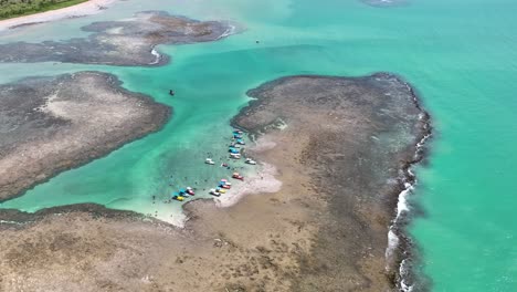 sao miguel dos milagres beach at alagoas state brazil