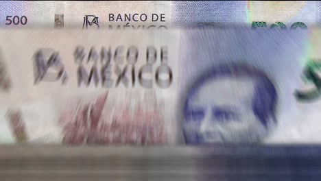 mexico pesos money counting machine down loop