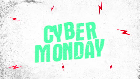 Cyber-Monday-Auf-Hipster-Textur-Mit-Gewitter