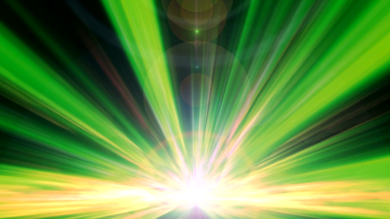 luz de rayos de fuego 4k