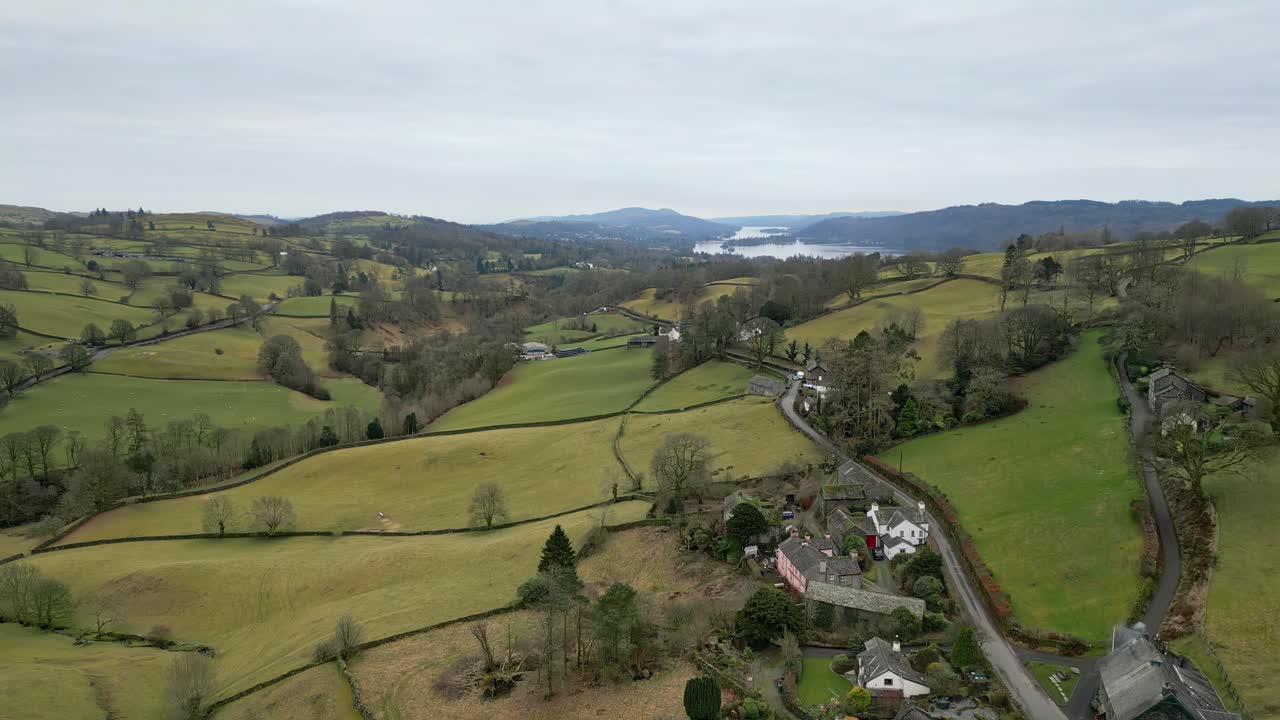 troutbeck, pueblo cerca de windermere