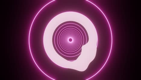 3d abstract background animation