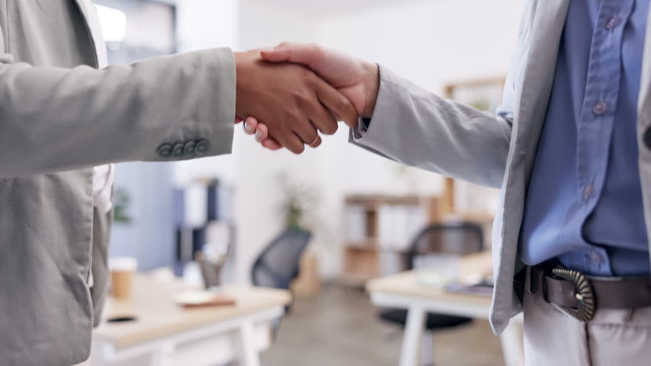 Closeup, recruitment or business people