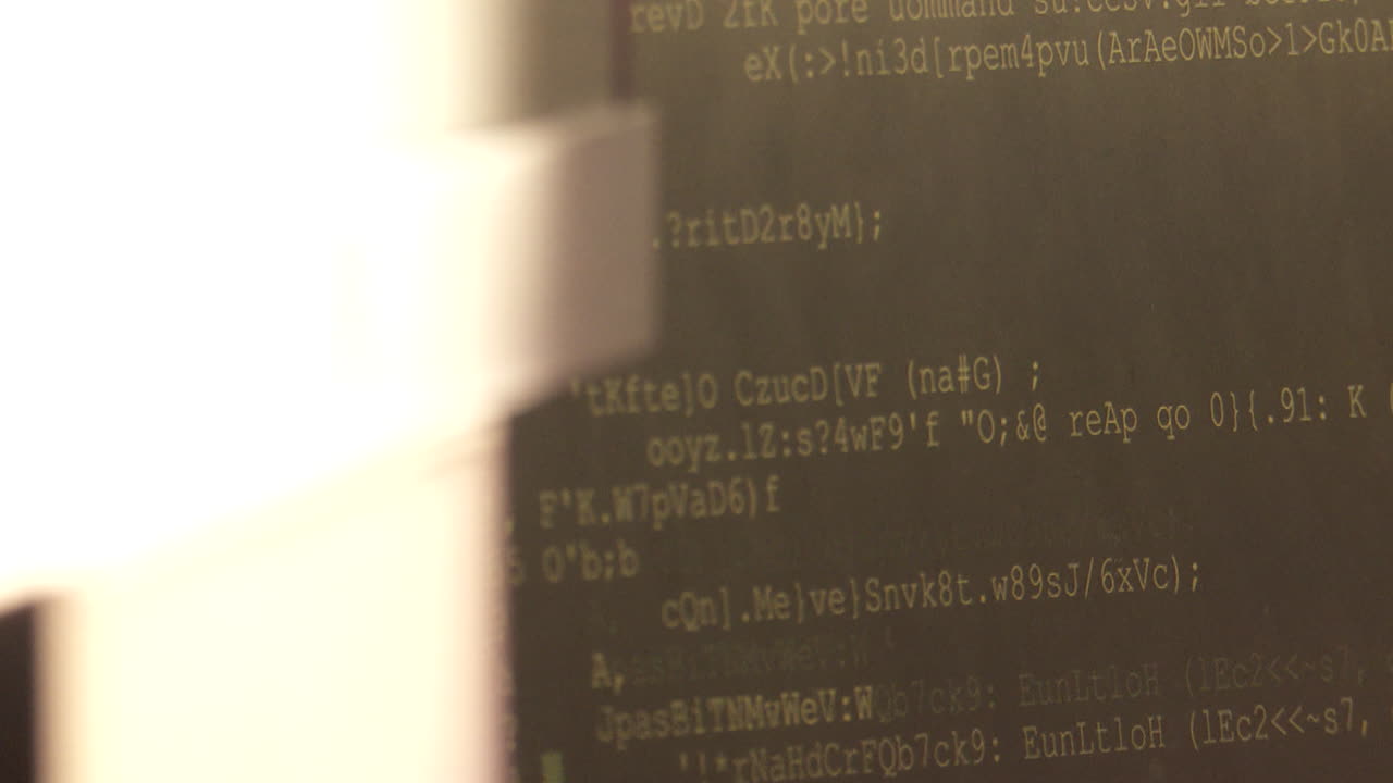 Computer Code Display