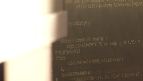 computer code display