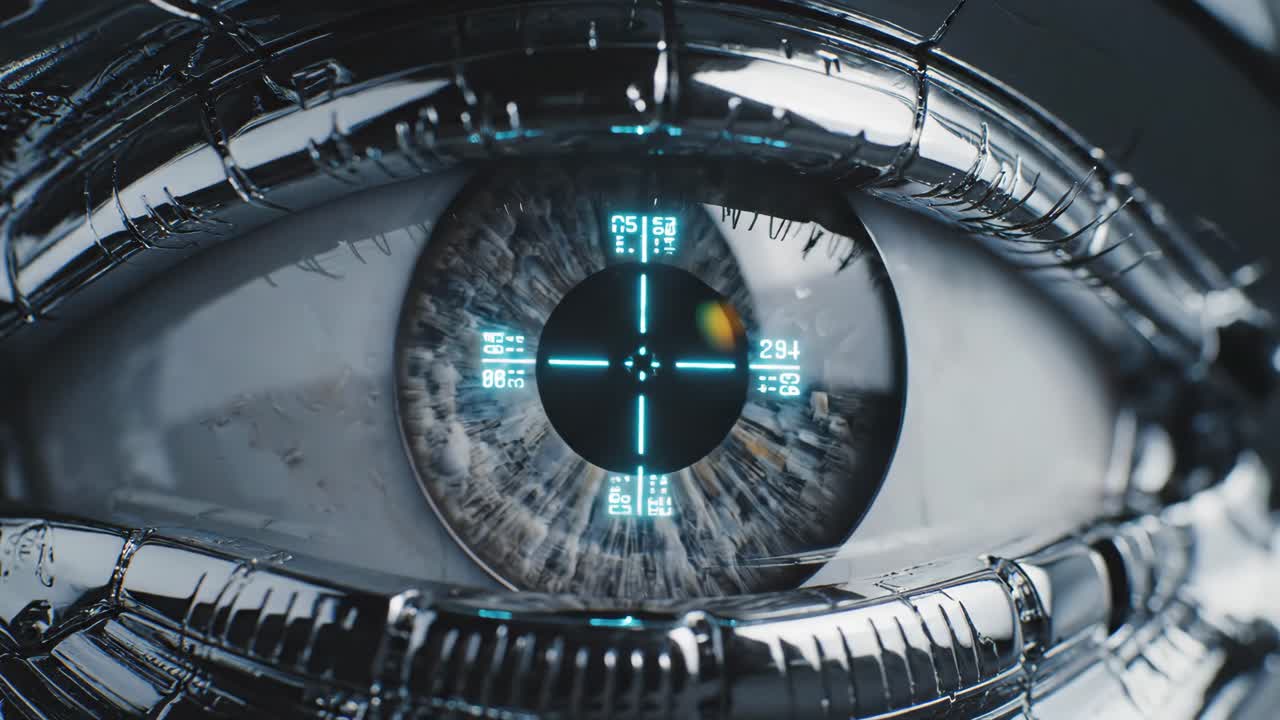 Futuristic Cyborg Eye